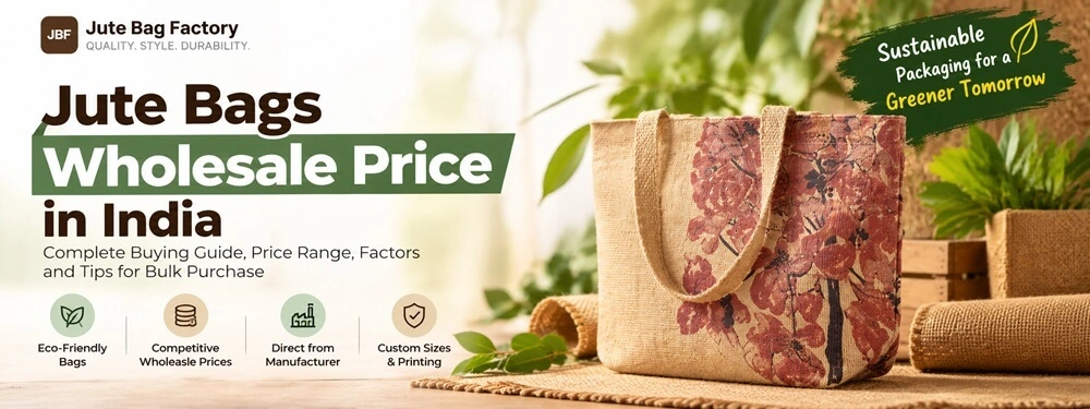 Jute Bags Wholesale Price in India: Complete Guide for Bulk Buyers