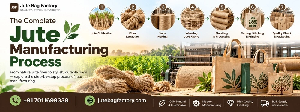 From Farm to Factory: The Complete Jute Manufacturing Process