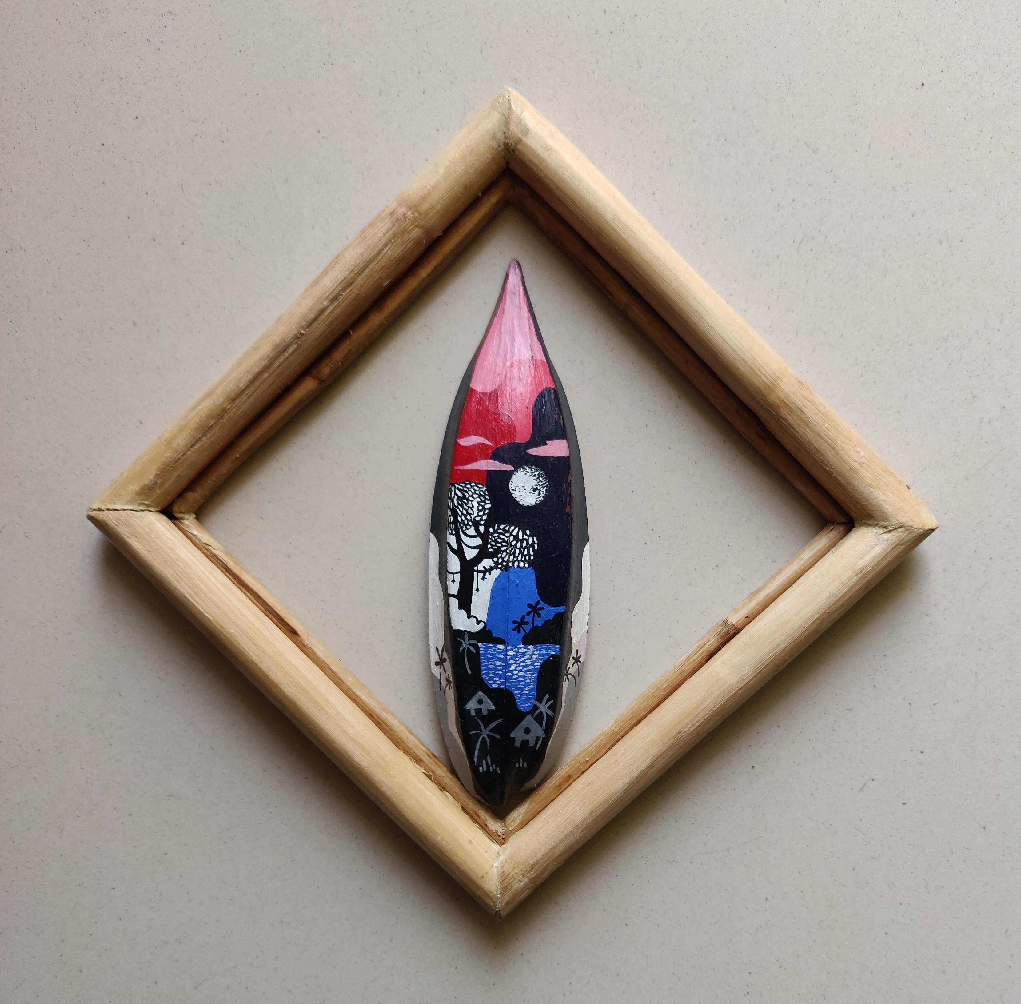 Hand-Painted African Tulip Pod — Shop online | Slow Livin — view 7