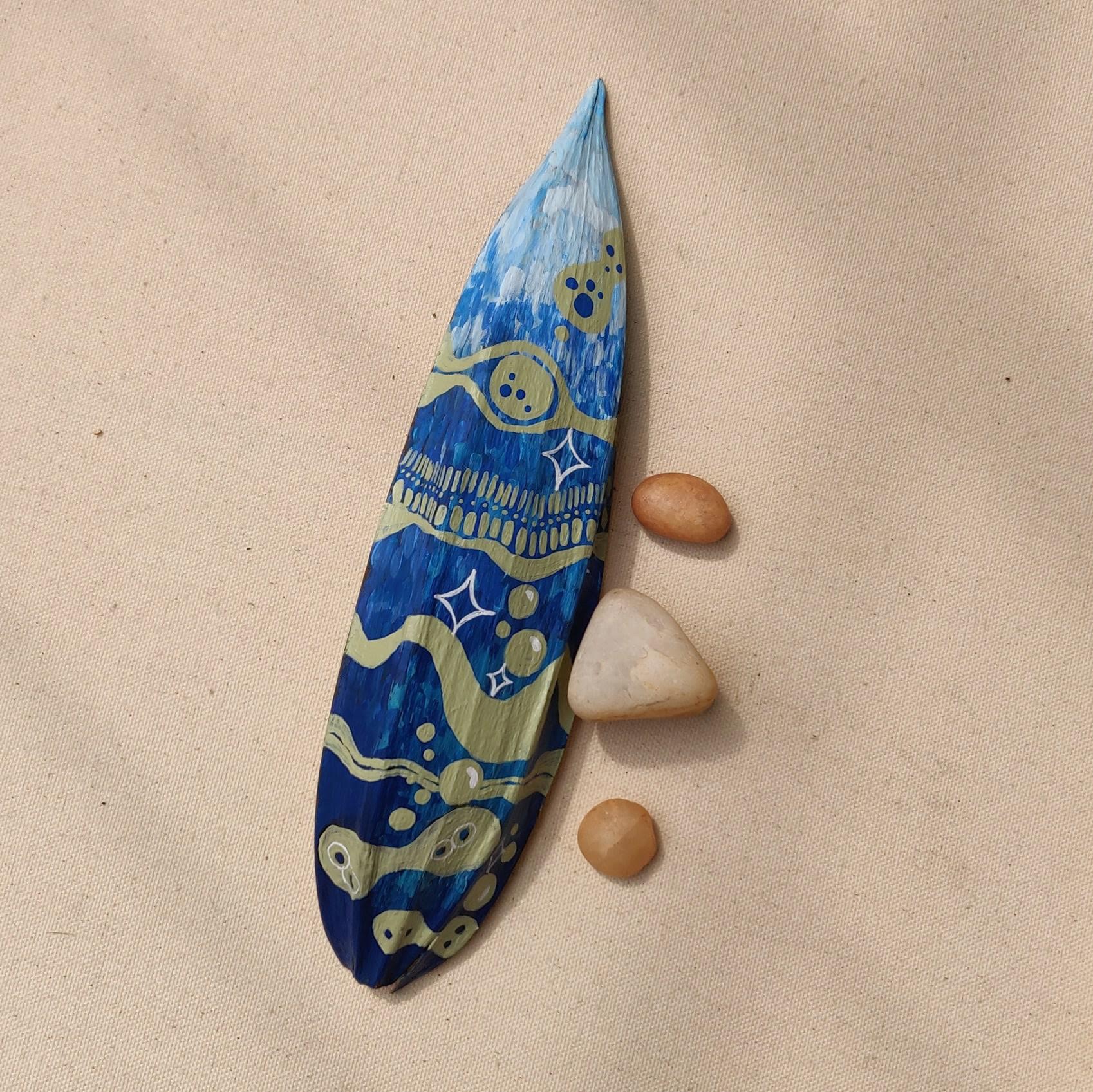 Hand-Painted African Tulip Pod — Shop online | Slow Livin — view 8