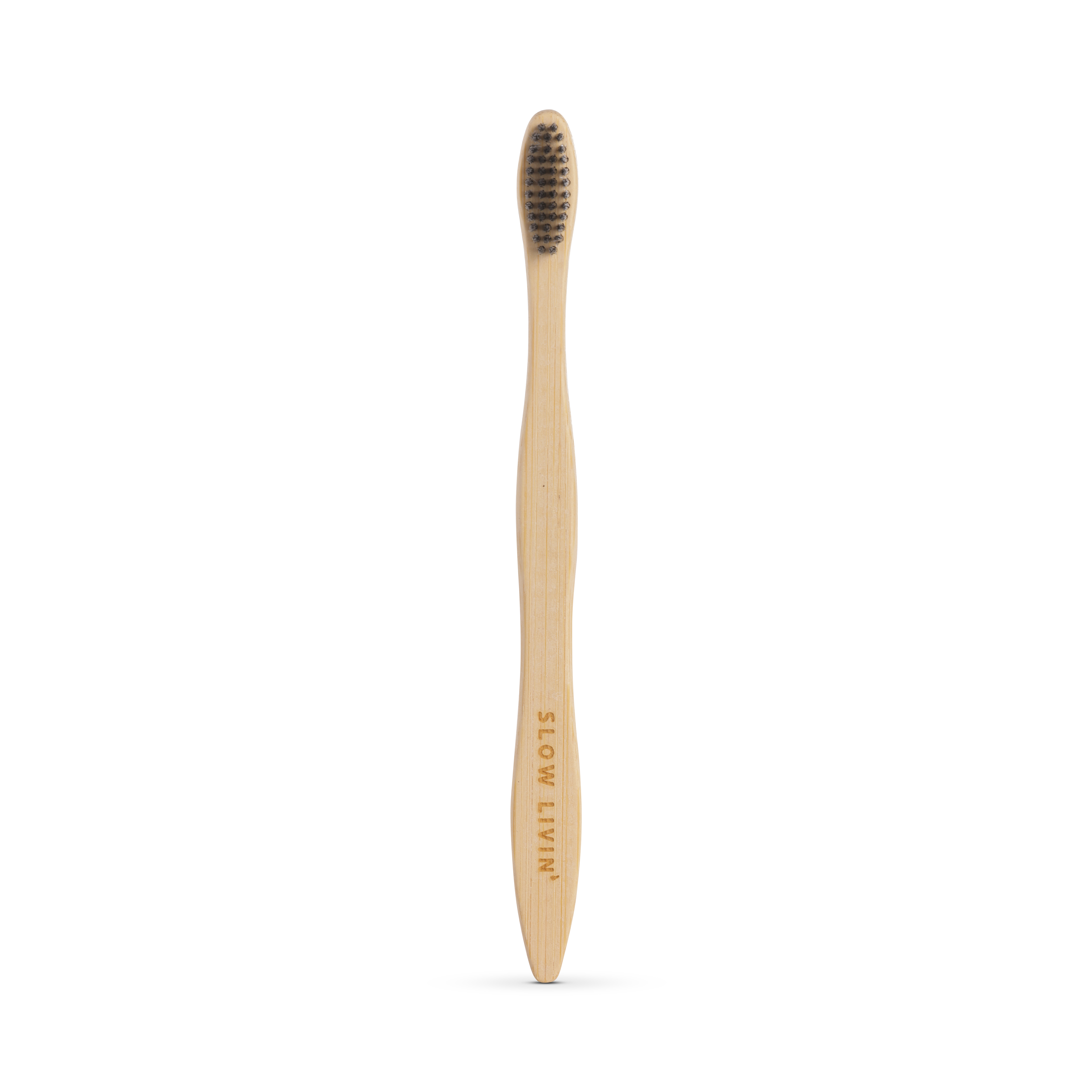 Bamboo Toothbrush - Black Bristles — Shop online | Slow Livin — view 3